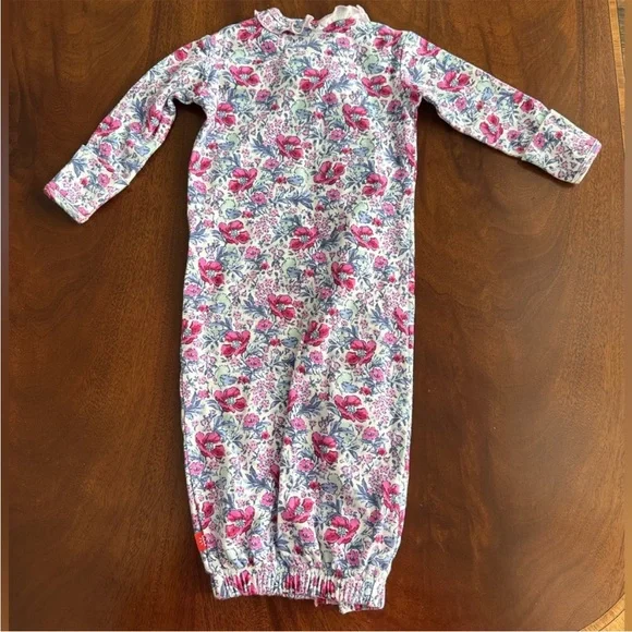 Magnetic Me Newborn-3 months Floral Gown - Picture 2 of 3